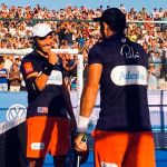 Fernando Belasteguín y Pablo Lima, en acción en el Portugal Padel Master 2017