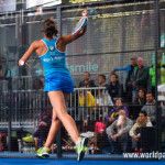 Mapi Sánchez Alayeto, en acción en el Andorra Open 2017