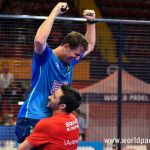 Paquito Navarro-Sanyo Gutiérrez, en acción en el Sevilla Open 2017