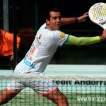 Vasco Pascoal, en acción en el Andorra Open 2017