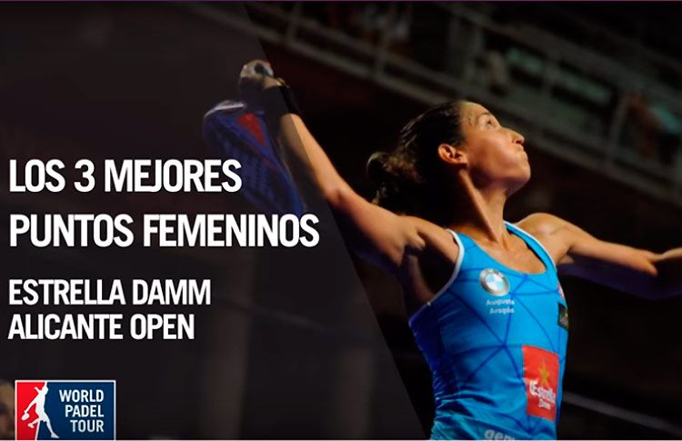 Los mejores puntos femeninos del Alicante Open 2017