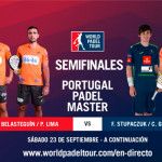 اتبع الدور نصف النهائي من Portugal Padel Master ، LIVE