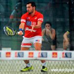 Javier Valdés, en acción en el Sevilla Open 2017