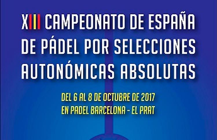 Nuevos horarios para el Cpto de España por Selecciones Autonómicas Absolutas