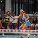 Carolina Navarro-Cecilia Reiter, en acción en el Granada Open 2017