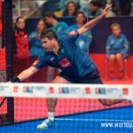 Cristian Gutiérrez, en acción en el Andorra Open 2017