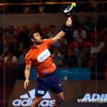 Pablo Lima, en acción en el Zaragoza Open 2017