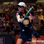 Lucia Sainz, in azione al Granada Open 2017