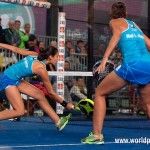 Mapi y Majo Sánchez Alayeto, en acción en el Andorra Open 2017