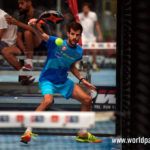 Momo González, en acción en la Pre-Previa del Granada Open 2017