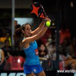 Marta Talaván, en acción en el Granada Open 2017