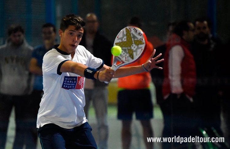 Agustín Tapia, en la Pre-Previa del Zaragoza Open 2017