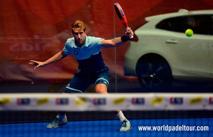 Álex Ruiz, en acción en el Keler Bilbao Open 2017