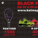 Kelme Pádel: grote inzetten voor Black Friday en voor 2018
