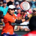 Fernando Belasteguín, en acción en el Buenos Aires Padel Master 2017