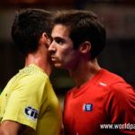 Gonzalo Rubio e Javi Garrido, em ação no Zaragoza Open 2017