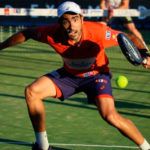 Pablo Lima, en acción en el Buenos Aires Padel Master 2017