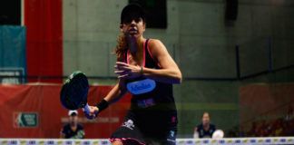 Marta Marrero, en acción en el Keler Bilbao Open 2017