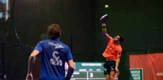 Maxi Sánchez, en acción en el Keler Bilbao Open 2017