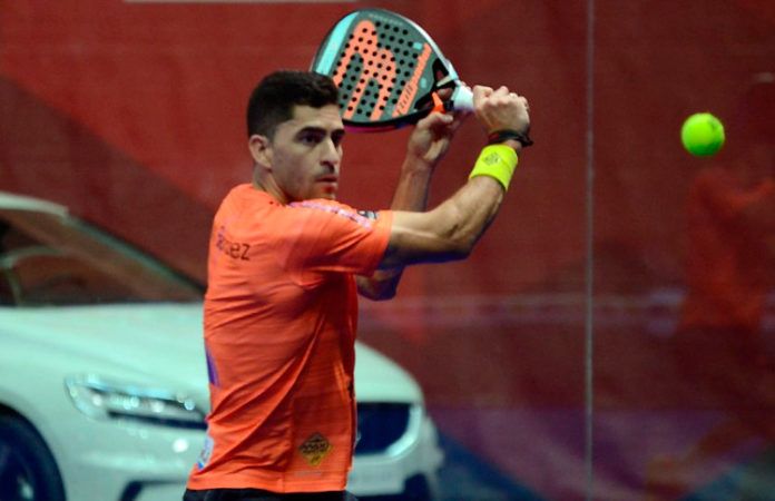 Maxi Sánchez, en acción en el Keler Bilbao Open 2017