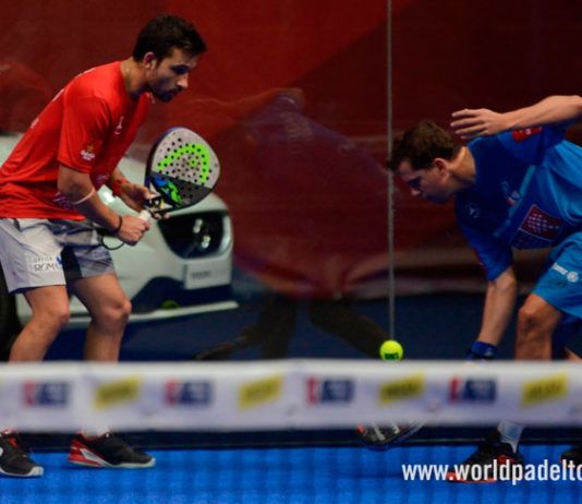 Sanyo Gutiérrez y Paquito Navarro, en acción en el Keler Bilbao Open 2017