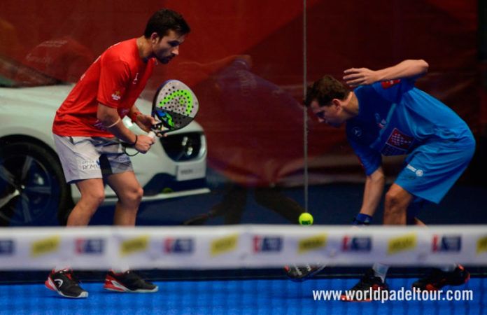 Sanyo Gutiérrez y Paquito Navarro, en acción en el Keler Bilbao Open 2017
