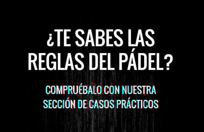 ¿Te sabes las reglas del pádel?