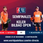Keler Bilbao Open: ordine di gioco semi-finale