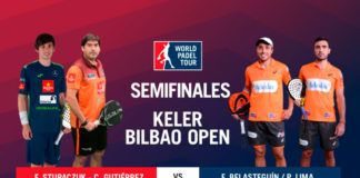 Keler Bilbao Open: Orden de Juego de Semifinales