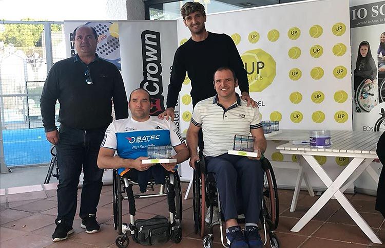 Tre su quattro: Óscar Agea-Edorta ha aggiunto e rimane nella Coppa spagnola di Paddle in sedia a rotelle