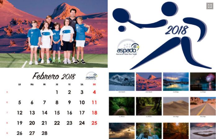 ASPADO presenta su calendario solidario apoyado en seis genios de la fotografía