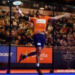 Estrella Damm Másters Finals: Espectáculo con mayúsculas para dar por inaugurada la jornada de cuartos Fernando Belasteguín, en acción en el Estrella Damm Másters Finals 2017