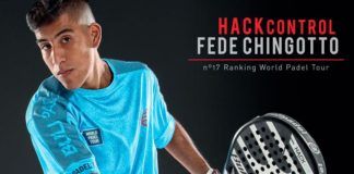 Fede Chingotto nos presenta su nueva pala: Hack Control de Bullpadel