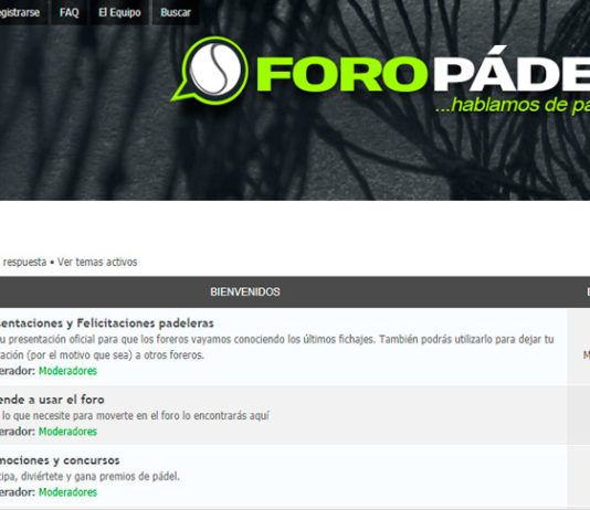 Foropadel: Un lugar de referencia para disfrutar de todo el pádel Foropadel: Un lugar de referencia para disfrutar de todo el pádel