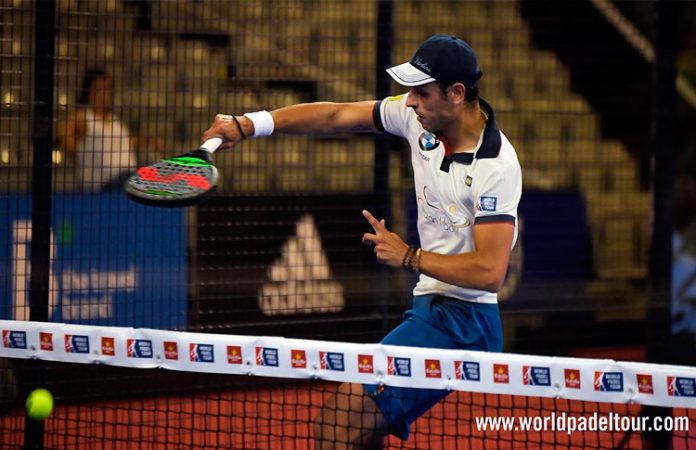 Pablo Lijó, en acción en el Granada Open 2017