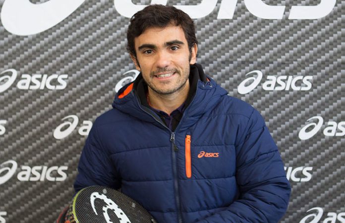 lima Pablo Lima, estandarte de la nueva Colección 2018 de palas ASICS