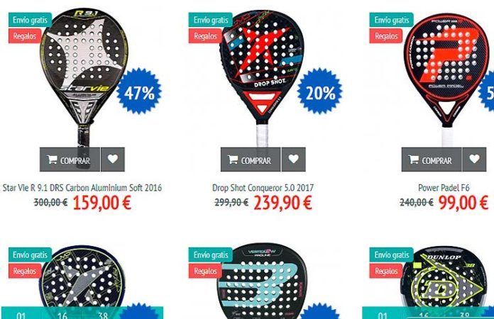 oferta Guía práctica para tus regalos de Navidad de pádel