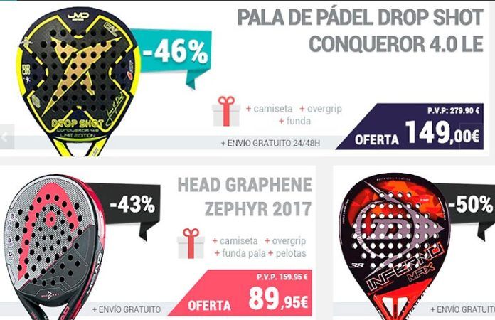 Oferta Pala Padel te trae los mejores descuentos para esta Navidad