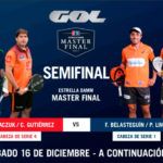 Estrella Damm Masters Finals: Spelordning för semifinalerna