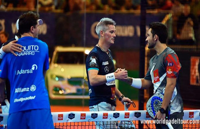 Paquito Navarro-Sanyo Gutiérrez caen en primera ronda del Estrella Damm Másters Finals 2017 ante Miguel Lamperti-Juani Mieres