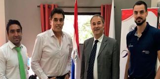 Daniel Patti, Presidente de la FIP, en su visita a Paraguay