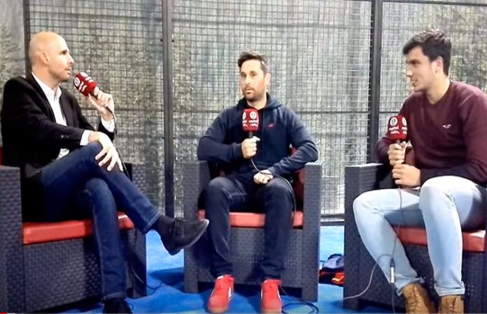 Vídeos de Pádel: Matías Díaz-Ale Galán se ‘confesaron’ como nueva pareja jugando ‘Al Resto’