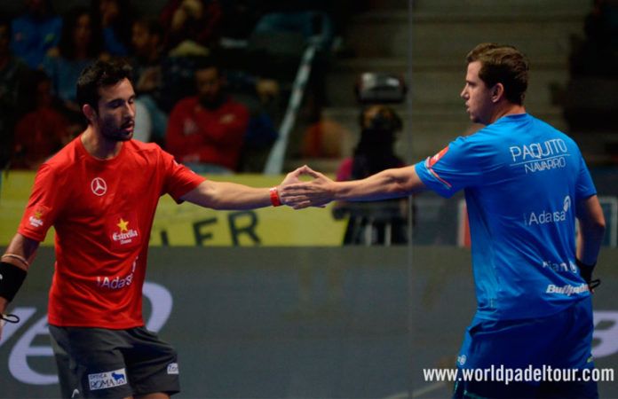 Paquito Navarro-Sanyo Gutiérrez, en el Keler Bilbao Open 2017