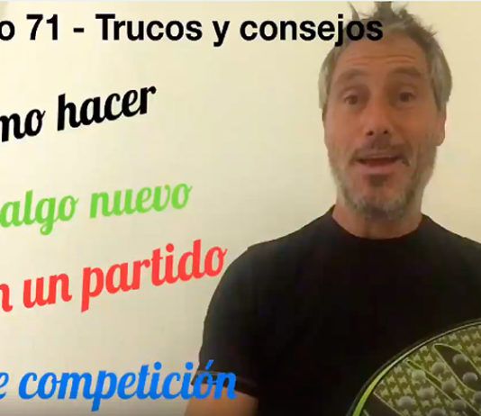 Consells i trucs de Miguel Sciorilli (71): Com fer una cosa nova en competició