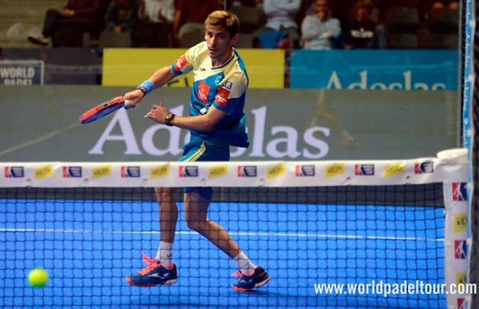 Franco Stupaczuk, en acción en el Keler Bilbao Open 2017