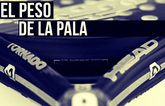 La importancia del peso de la pala de pádel