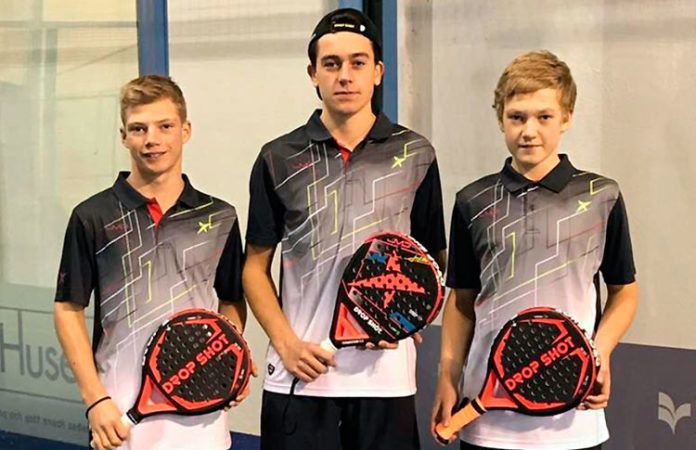 Drop Shot abre fronteras con la creación de un equipo de pádel junior sueco