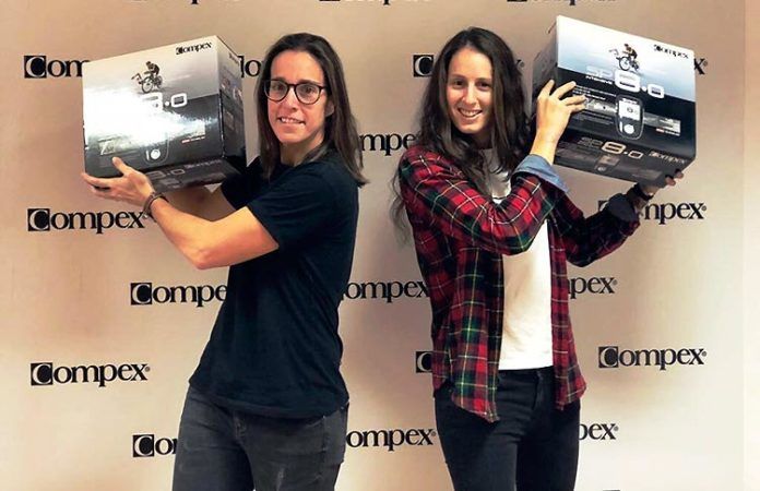 Lucía Sainz y Gemma Triay: En buenas manos junto a Compex