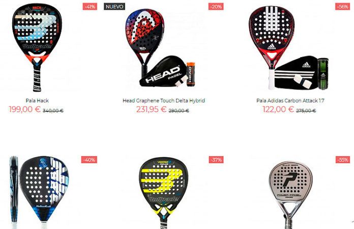 Tiempo de rebajas de pádel en Padelmanía