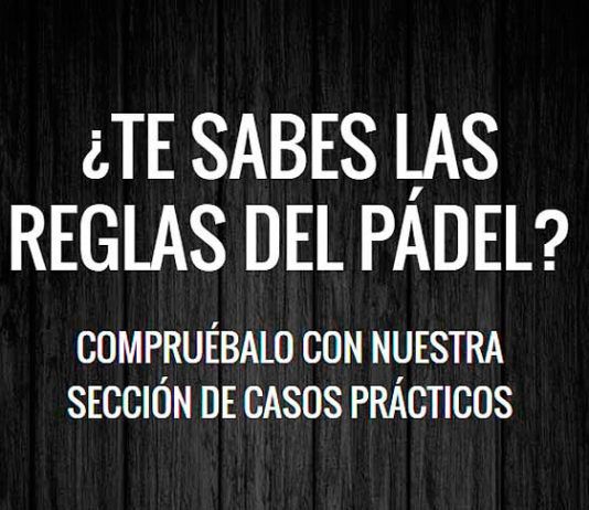 ¿Te sabes las reglas del pádel? Orden de saque erróneo ¿Te sabes las reglas del pádel? Orden de saque erróneo